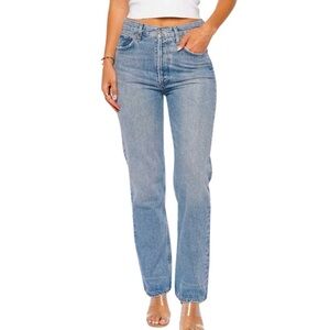 AGOLDE 90's Pinch Waist Straight Jeans in Soul size 24